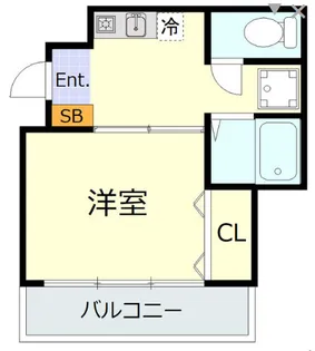 ノースヒルズ仲町台【2階】の間取り