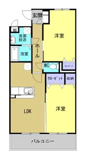 京成佐倉ユーミーハイツ【1階】の間取り