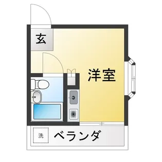 ウエストレガート西船【2階】の間取り