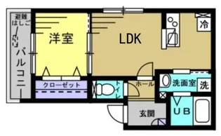 オークプレイス【2階】の間取り