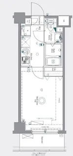 AZESTお花茶屋【3階】の間取り