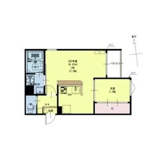 REGALEST卸町PRIME【3階】の間取り