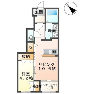 ファブル【1階】の間取り