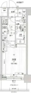 エスリード松屋町SOUTH【10階】の間取り