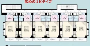 TCRE生麦【2階】の間取り