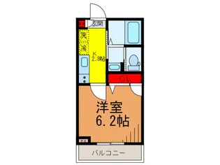 ソンプリュム文京【3階】の間取り