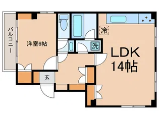 高橋ビル新館【3階】の間取り