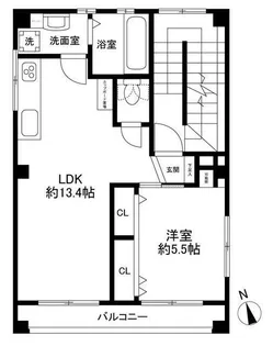 早川ビル【3階】の間取り