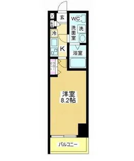 アルファコート西川口7【2階】の間取り