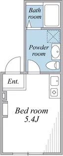 Residence Caritas Meguro【2階】の間取り