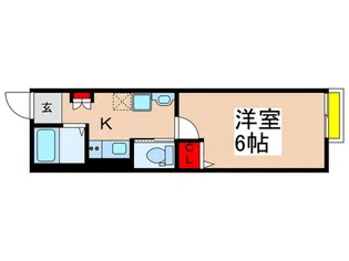 カーサ香良【1階】の間取り