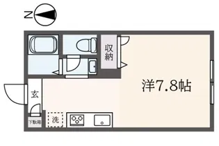 シャーメゾン久我山【1階】の間取り