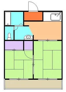 コーポ望月【3階】の間取り