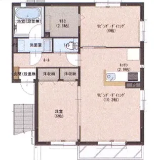 アルバート A【2階】の間取り