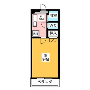 ステュディオ メッチェン【3階】の間取り