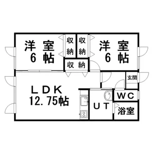 Castle【2階】の間取り