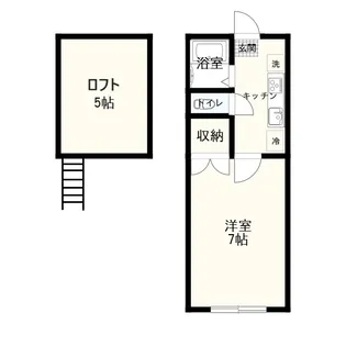 宮城県仙台市宮城野区平成2【アパート】の間取り