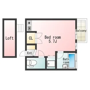 ピアチェーレ【1階】の間取り