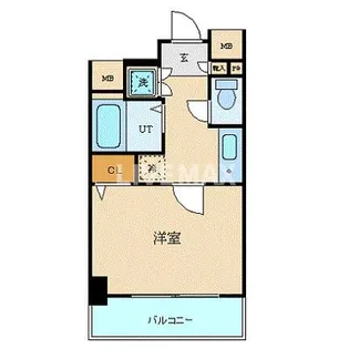 シンシア蒲田ステーションプラザ【2階】の間取り