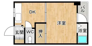 カンキマンション【2階】の間取り