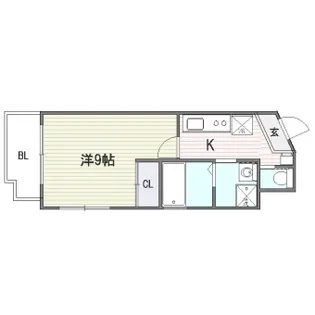 海星オリオン【4階】の間取り