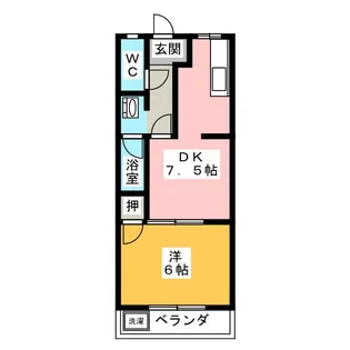 りばてぃはうす122【2階】の間取り