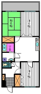 長崎県佐世保市日宇町【マンション】の間取り