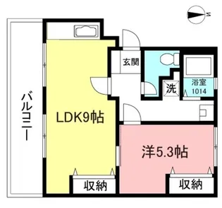 アポロサンガーデン【2階】の間取り