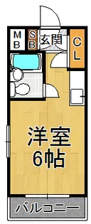 メゾン・ド・エル【4階】の間取り