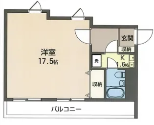 ヒルズ沢渡【2階】の間取り