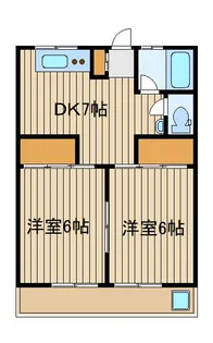 コートハウス大泉【1階】の間取り