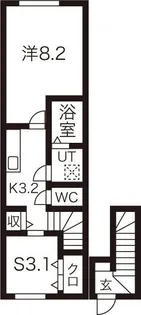 LebeL drie【2階】の間取り