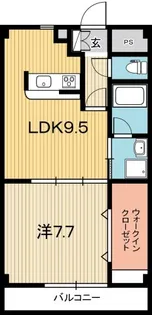高知県高知市比島町1【マンション】の間取り