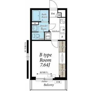 ルピナ原ノ町【4階】の間取り
