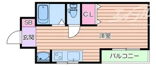 大阪府吹田市千里山東1【マンション】の間取り