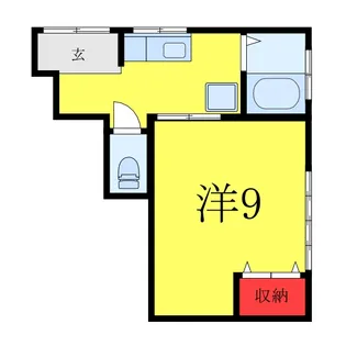 田中荘【1階】の間取り