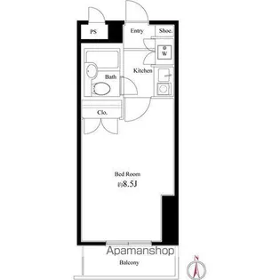 アーバン赤堤【3階】の間取り