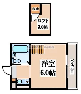 1Kの間取り画像