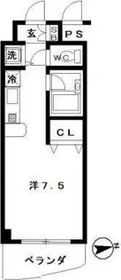 ワイ・エスあけの【1階】の間取り