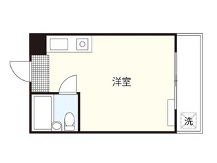 メゾン舟入【2階】の間取り