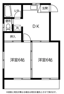 コスモヒルズ横山【1階】の間取り