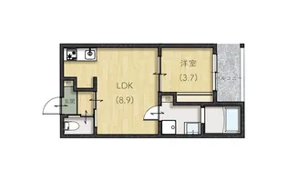 le Lien広町田【2階】の間取り