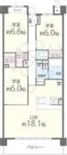 槻(ケヤキ)【2階】の間取り