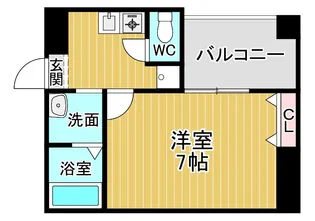 大阪府大阪市城東区成育2【マンション】の間取り