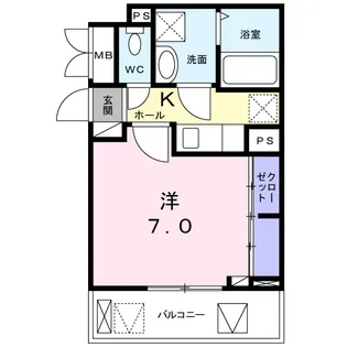 大阪府大阪市東成区神路4【アパート】の間取り
