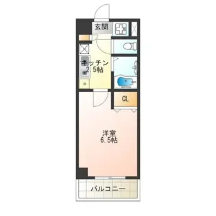 ルミエール花園II【5階】の間取り