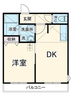 オッコーララ弘明寺【2階】の間取り