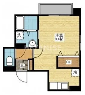 コートさくら【4階】の間取り