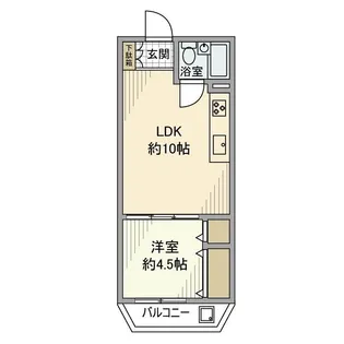 埼玉県朝霞市本町2【マンション】の間取り