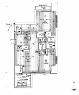 デラモット浅草エスト【4階】の間取り